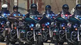Processional for IMPD Dep. Chief Waters