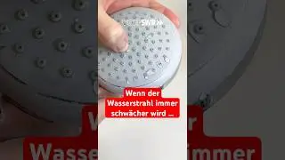 Am besten den Duschkopf regelm&auml;&szlig;ig entkalken und reinigen ✨