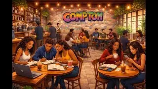 Lo-fi Smooth Jazz Caf&eacute; Music For Studying, Relaxing Ambience