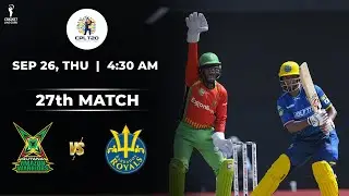 GAW vs BR Dream11 Team | Guyana Amazon Warriors vs Barbados Royals 27th Match PREDICTION, GAW vs BAR