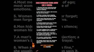 10 Dark Psychology Facts About Men & Women (No One Talks About This)...