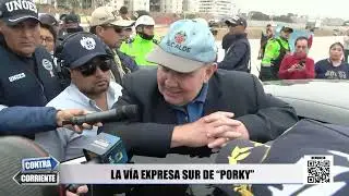 Contra Corriente - AGO 13 - 2/3 - CONECTARÁ VÍA EXPRESA Y PANAMERICANA SUR | Willax