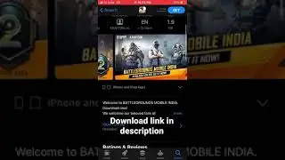 BGMI iOS download link and proof!!