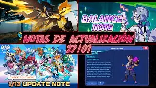 NUEVA Skin M&Iacute;TICA y NUEVO Pase de Spin-Off | Notas de Actualizaci&oacute;n 27/01 | Smash Legends