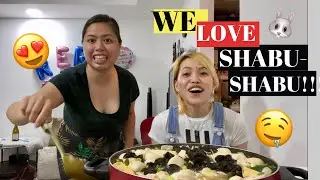 CHUBBY BUNNIES//VLOG #2// THURSDAY NIGHT OUT PART 2 MAKING HOTPOT SOUP(SHABU-SHABU)
