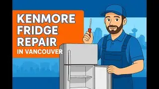 Kenmore Fridge Leak Repair in Downtown Vancouver | Cracked Drip Tray Replacement