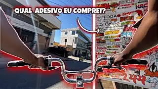 FUI COMPRAR ADESIVO E OLHA O QUE EU GANHEI !🤩