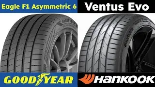 Goodyear Eagle F1 Asymmetric 6 vs Hankook Ventus Evo