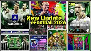 eFootball&trade;2026 Update || BBC Trio Epic Pack, New Premium Ambassador & Club Packs Pes 2026 🔥🔥
