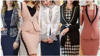 Gorgeous Bodycon Outfits With Matching Cotton & Net Jacket Ideas 2023 || Target OF Fashion