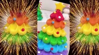2minute m Christmas tree bnain  Easy Clay Art for Beginners:Red Crab,Christmas Tree aur Shimla Mirch