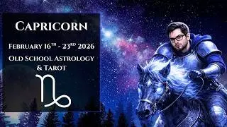 Козерог, 16-23 февраля 2026 года. Астрология и Таро: Солнечное затмение и соединение Сатурна и Не...