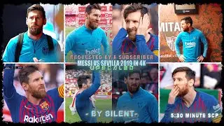 Messi Vs Sevilla (23/2/2019) | La Liga | In 4K Upscaled