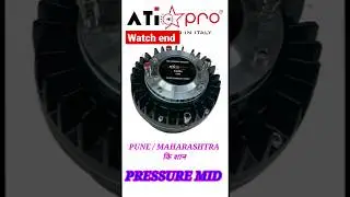 Pressure Mid Hf & Mf Driver For Linerray | Atipro Pressure Mid | Hf Driver #shoets #yearofyou #hf