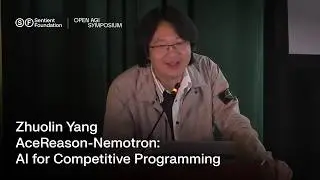 AceReason-Nemotron: AI for Competitive Programming | Zhuolin Yang | Nvidia