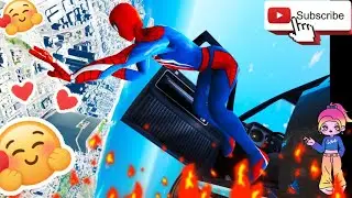 GTA 5 Epic Ragdolls and Crazy Jumps Fails (Funny Moments, No godmode) high ragdll stunt bick gijf..