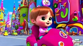 🚗👧 Lily's Shiny Car Ride! Kids Song - City Adventure & Vehicle Fun!
