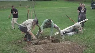 West York honors fallen officer Andrew Duarte with memorial tree planting