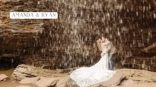 Couple elopes at the most magical waterfall
