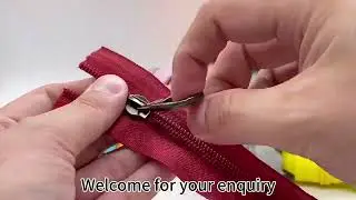 Factory Wholesale Cheap roll High Quality colorful Nylon Zipper