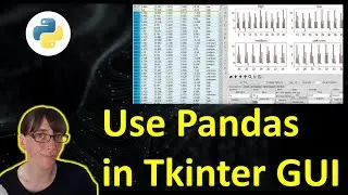 Pandas DataFrame in Tkinter Python GUI. -- Pandastable --