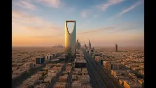 Driving in Riyadh, SA - DQ area to King Khalid International