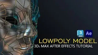 After Effects Tutorial | Element 3D Lowpoly | Max To After Fx