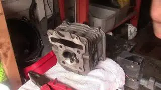 Kymco Agility 125   Cylinder Head Refurbishment