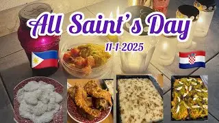 LIVE: Preparing food for All Saint&rsquo;s Day! #november #halloween #celebration 