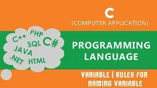 9. | Variable | Rules for naming Variable | - C Language