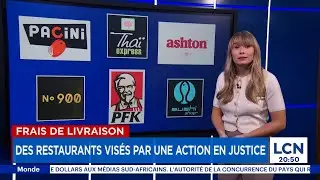 Frais de livraison cach&eacute;s: des restos vis&eacute;s par une action en justice