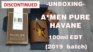 Unboxing A*Men Pure Havane by Mugler (2019 batch)