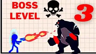 Stick Fight -Endless battle | Gameplay | level 3 | #stickfight #gameplay #oyehoyegaming