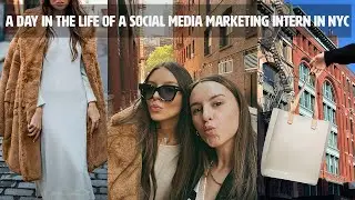 NYC VLOG: A Day in the Life of a Social Media Marketing Intern in NYC
