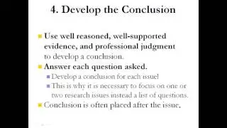 Refining the Research Process (Weirich Ch 9)