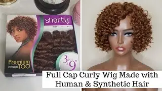 Custom Full Cap Wig Using Sensationnel Premium Too Shorty Deep