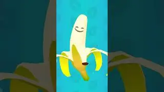 Peel a banana &bull; ASMR banana 🍌