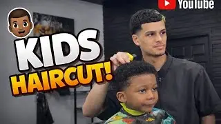 Kids haircut barber
