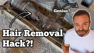 Как удалить волосы с валика пылесоса SHARK. ПРОСТОЙ ЛАЙК?!