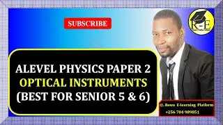 005 &ndash; ALEVEL PHYSICS PAPER 2 | OPTICAL INSTRUMENTS | GEOMETRICAL OPTICS | 510/2
