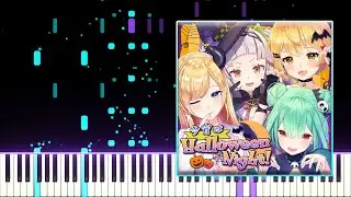 今宵はHalloween Night! - hololive IDOL PROJECT | [Piano Cover] (Synthesia)「ピアノ」