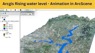 Arcgis rising water level animation in ArcScene