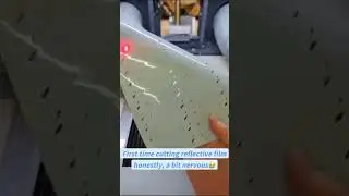 Day 6 as a beginner,can Reflective Silver HTV Be Laser Cut?