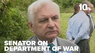 US Sen. Reed reacts to Department of War name change
