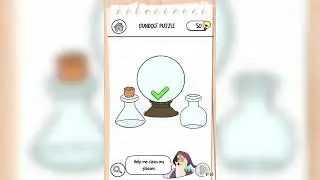 Brain Test 3: Tricky Quests Level Gundolf Puzzle Help me clean my glasses