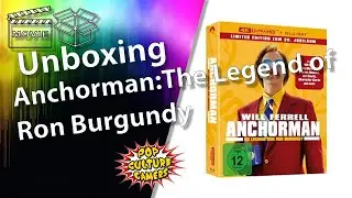 Anchorman: The Legend of Ron Burgundy &ndash; 20th Anniversary Stay Classy Edition (4K UHD) unboxing