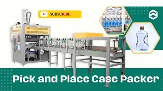 WIN-WIN PACK Pick & Place Case Packer | Four-Case Synchronous Packing for Daily Necessities