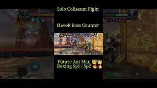 Solo Coliseum Fight 😱😱Boss Counter🔥🔥 How To Use Future Ant Man In Solo Coliseum 🔥🔥 MCOC Gaming Hindi