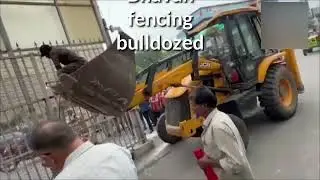 Chief Minister Camp Office doors open for Public - Pragathi Bhavan fencing bulldozed