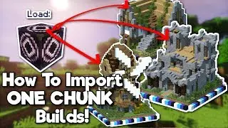 Minecraft: как импортировать постройки с помощью структурных блоков! [Урок]